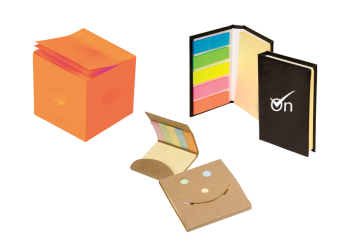 branded options for sticky note pads