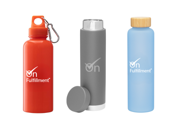 branded water bottles are popular corporate gifts