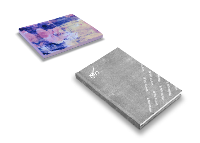 companies can promote their brand with custom journals