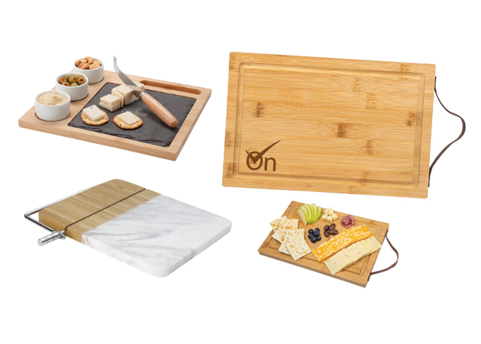 cutting boards are popular corporate customer gifts