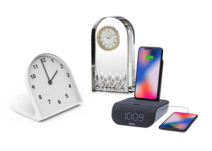desk clocks are good products for executive giveaways