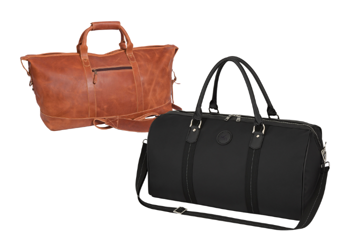 duffel bags are good corporate gifts for customers who travel