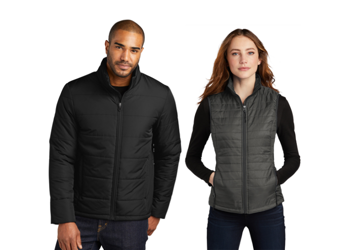 jackets and vests are good for winter corporate gifts