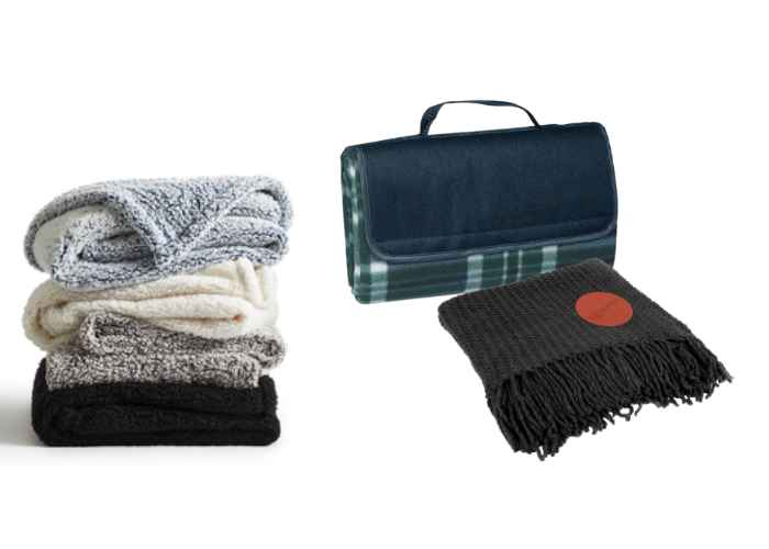 luxury blanket options that can be used as company gifts