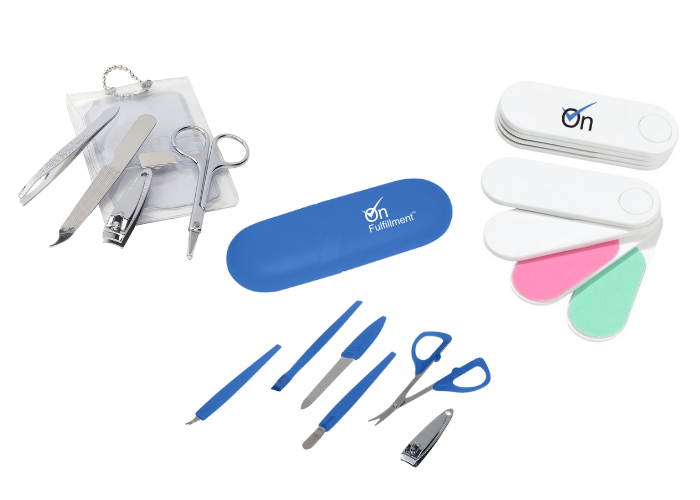 options of promotional travel nail kits