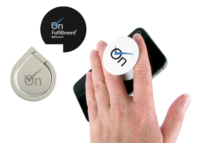 phone grips and pop sockets are popular promotional phone accessories