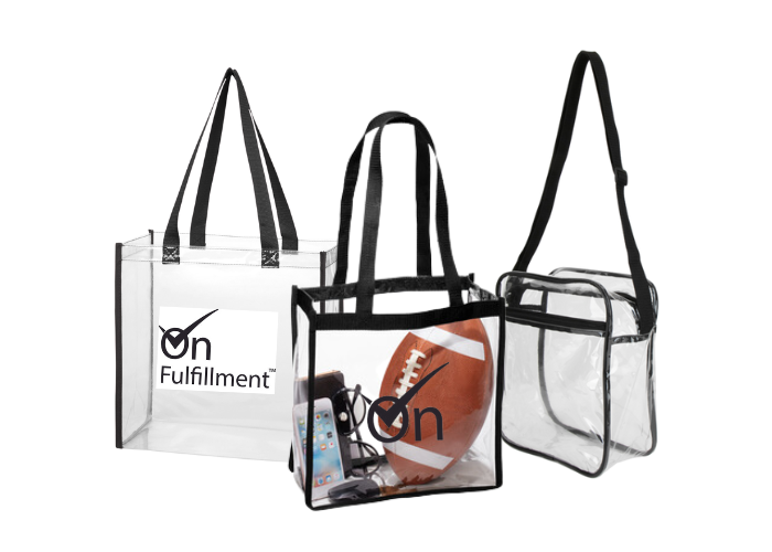 promotional stadium bags are great for bringing to sports events and concerts