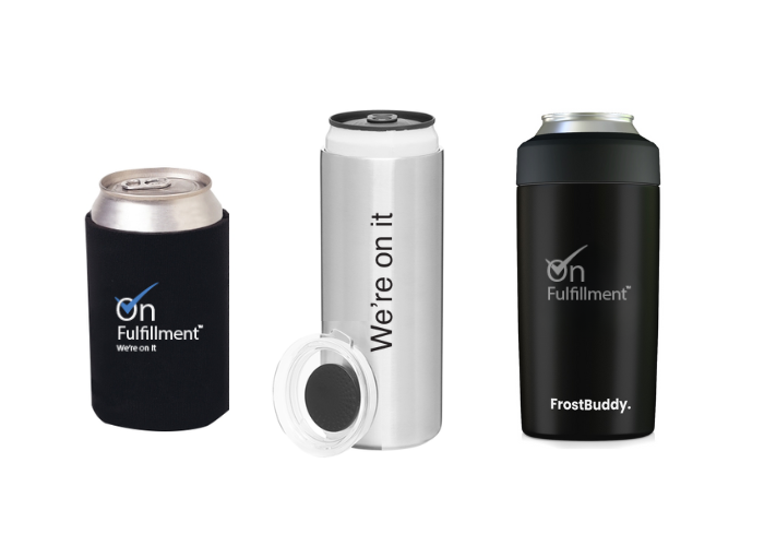 there are many styles of promotional drink holders
